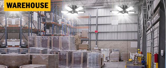 Warehouse lighting