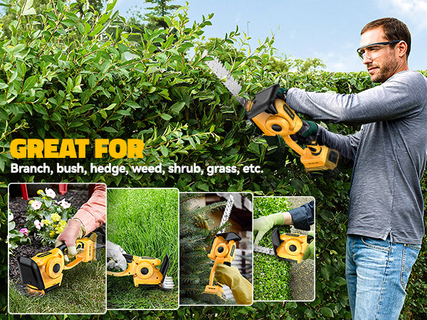 how to sharpen hedge trimmer