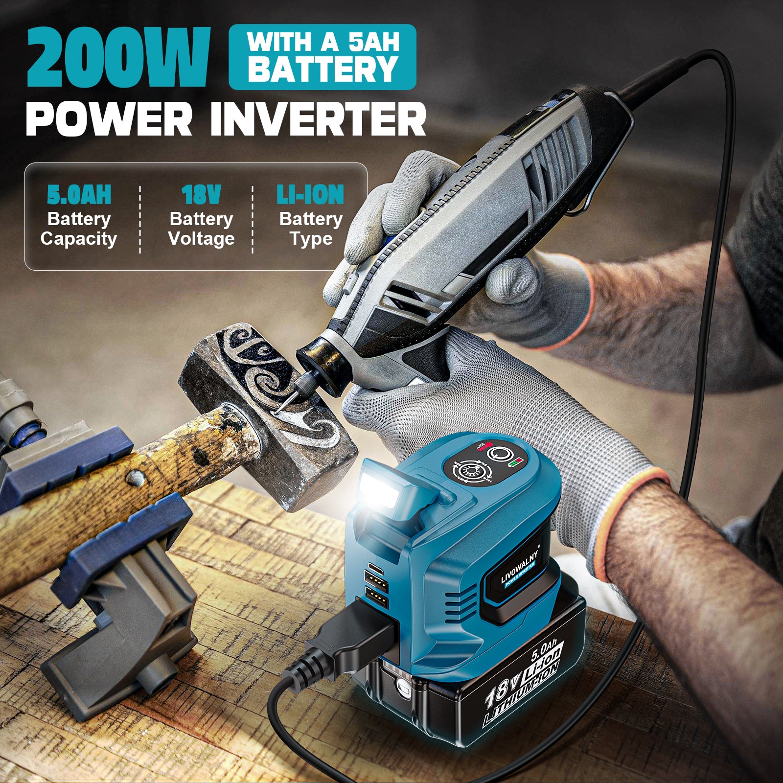 power inverter for battery