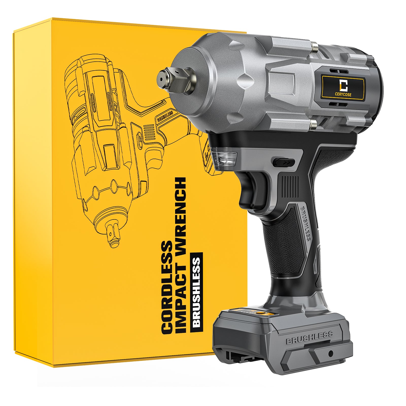 cordless impact wrench 1/2