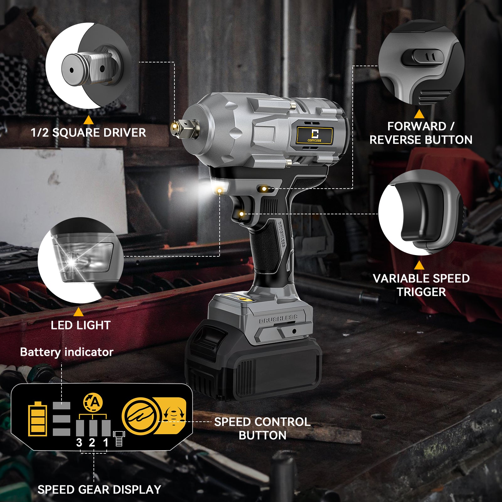 cordless impact wrench 1/2