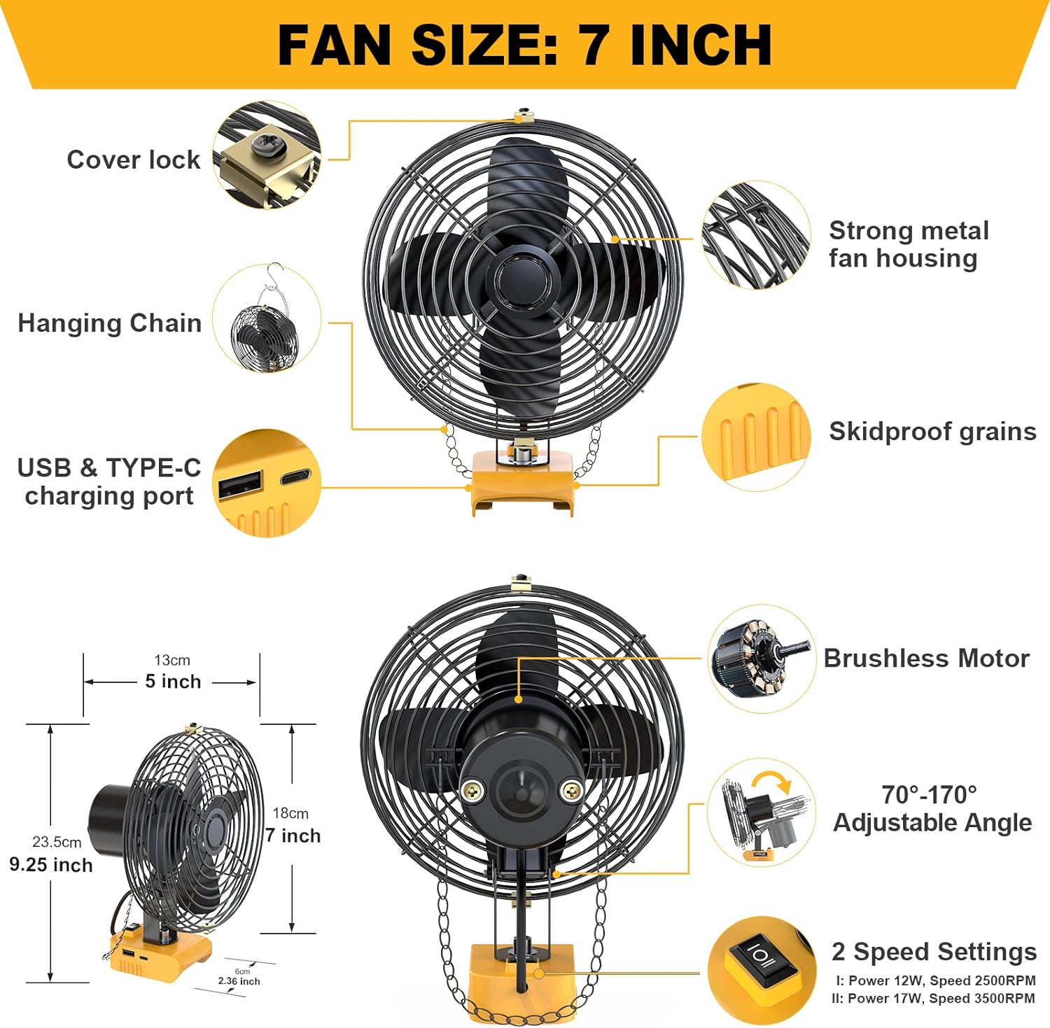 dewalt cordless fan