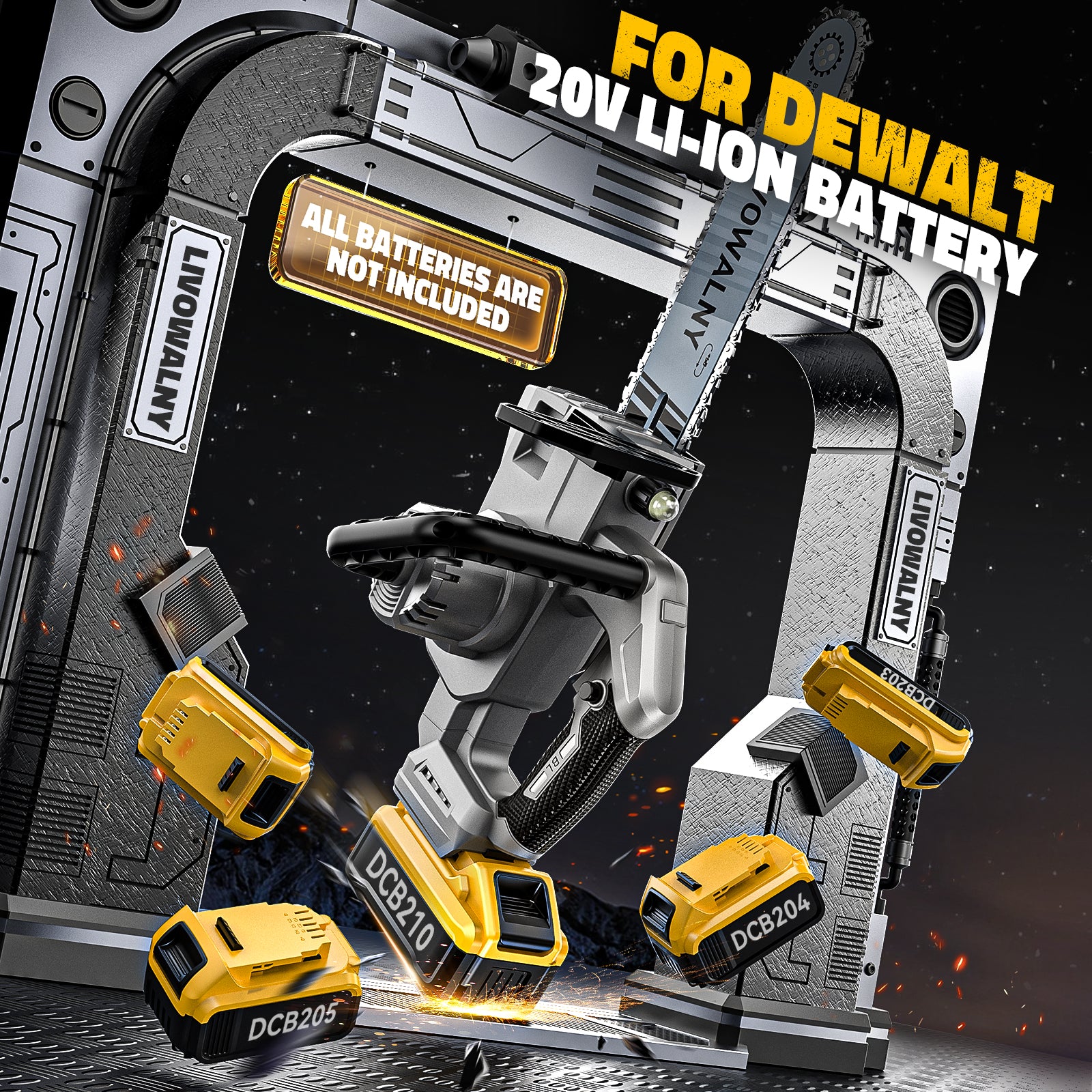 dewalt cordless chainsaw