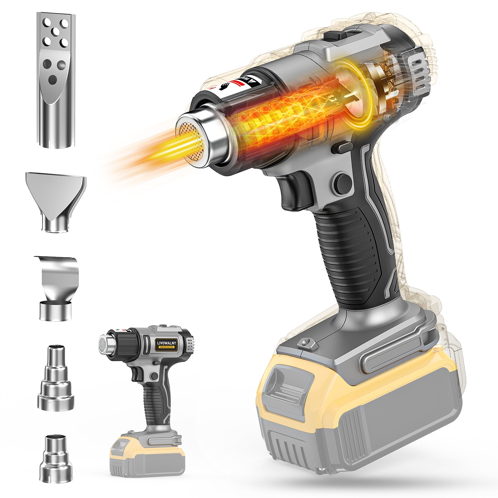 battery operated heat gun