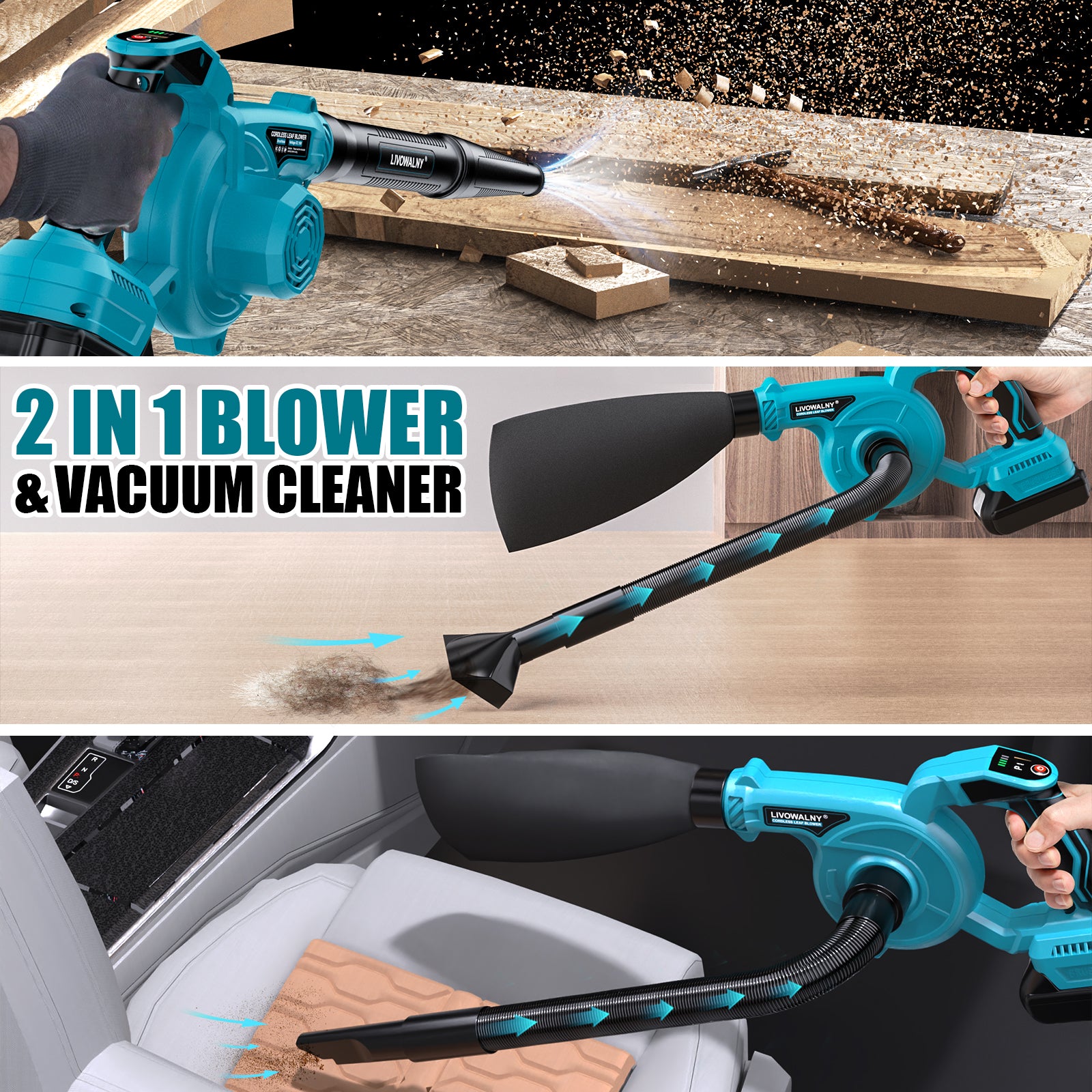 cordless leaf blowers