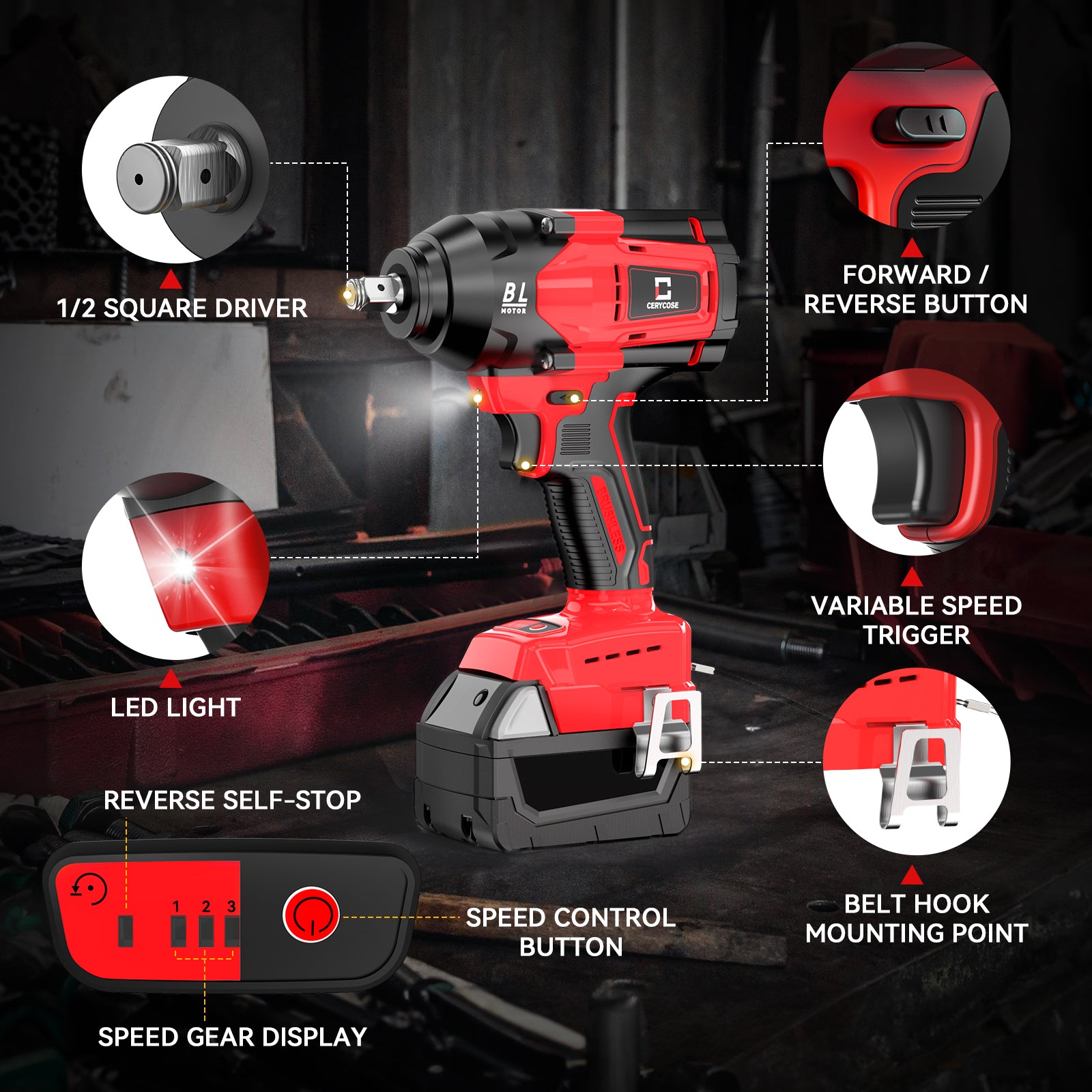 milwaukee 1/2 impact wrench