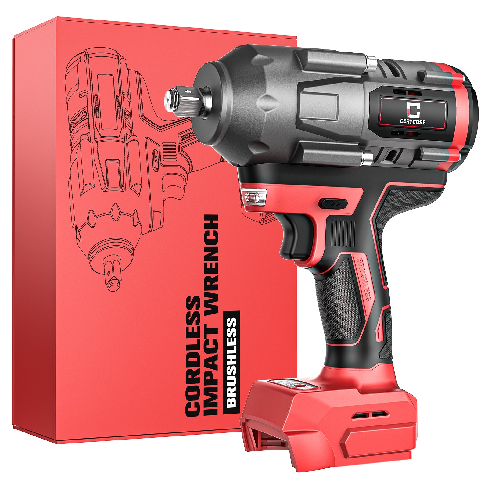 1/2 cordless impact wrench